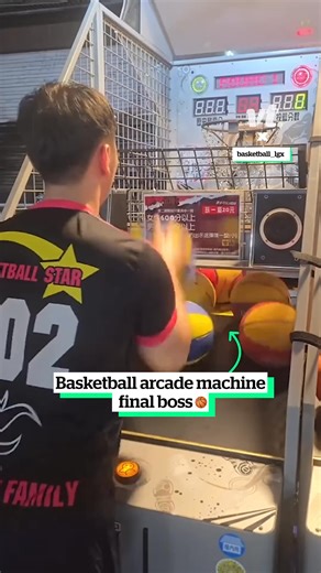 Basketball arcade machine final boss 😅 #fblifestyle #viral #VT | VT