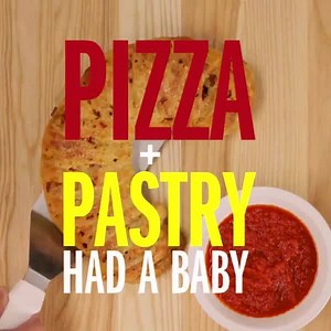 57K views · 85 reactions | Two of our faves combined! Pastry AND Pizza   If this doesn't make your mouth-water, nothing will! | Food Network UK | Facebook