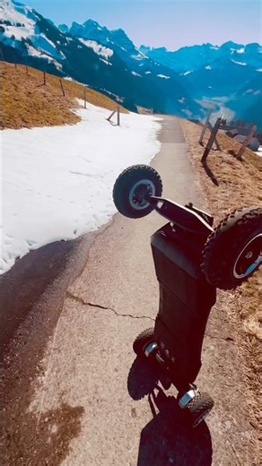 Testing My Electric Skateboard on 30% Alpine Grades