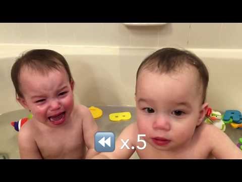 Baby Crying in Slow Motion