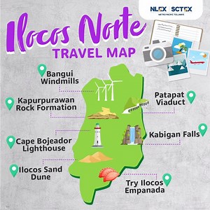 To help complete your itinerary when traveling to Ilocos Norte, here are some of the most visited landmarks in this world-class destination in the north. Ilocos Norte Health Advisory: Travelers are required to secure travel authority medical certificate, health declaration via Ilocos Norte Stay Inn App, and negative rapid antigen test within 48 hours prior to your travel date. To know more about this province, visit their official LGU website: www.ilocosnorte.gov.ph #NLEXTravel #ByahengNorte #Il