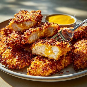 Crispy Chicken Fillets Ingredients: 4 boneless, skinless chicken breasts (or thighs, if preferred) 1 cup buttermilk (or 1 cup milk 1 tbsp lemon juice as a substitute) 1 teaspoon garlic powder 1 teaspoon onion powder .... Full Recipe in Coʍmеոτ 💬 | Stir of Comfort