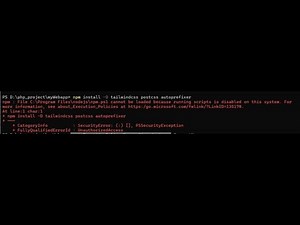 npm:"File C:\\Program Files\\nodejs\\npm.ps1" cannot be loaded because running scripts is disabled