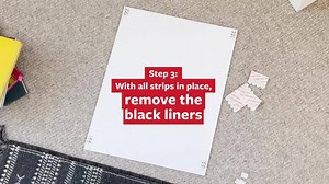 Command Poster Strips Value Pack, White, 136 Strips 17024-136ES