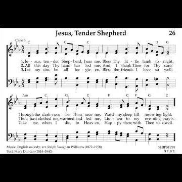 Jesus, Tender Shepherd - SHIPSTON