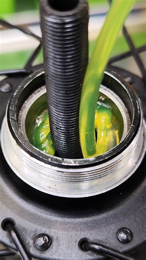 @good.bicycle.service on Instagram: "How to quickly refill a bicycle wheel hub with new grease"