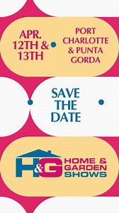Your home glow-up starts here! Port Charlotte-Punta Gorda Home & Garden Show is just around the corner! Whether you're moving into a new home or turning your current place into your dream vibe, our Home Show has all the inspiration (and deals) you need. And it is FREE ADMISSION! Come through and make your house goals happen. 🏠✨ Hope to see you there! WHEN: April 12th & 13th, 10AM to 4 PM WHERE: Charlotte Harbor Event & Conference Center 75 Taylor Street, Punta Gorda, Florida 33950 | Port Charlo