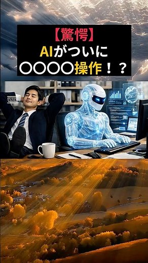 【革命】最新AIが〇〇を直接操作。スマホ1つで「部下」が働く時代へ #ai #claude #ショート動画