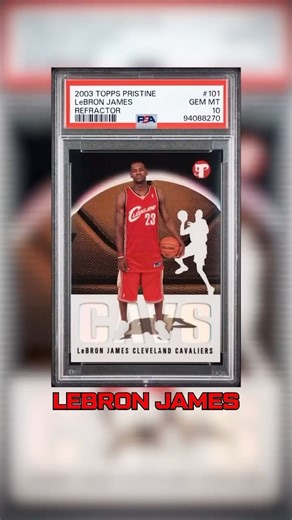 R Y A N A L F O R D on Instagram: "Which card would you trade Brian’s 2003 pristine LeBron James refractor for?? 👇🔥 #tradingcards #lebronjames #collectibles #ludex"