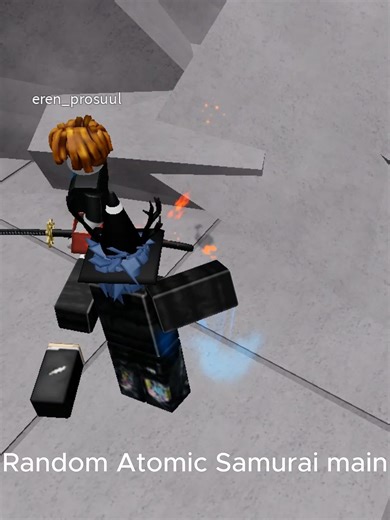 Exploring Random Atomic Samurai in Roblox
