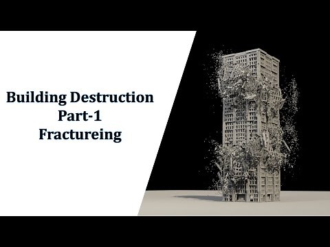 Building Fracture || Part-1 Fracturing || Houdini tutorial