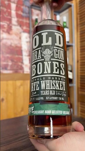 This Rye Whiskey Is an Absolute MONSTER! Old Dragon Bones Rye Whiskey Review!