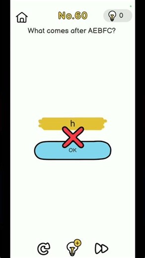 👉 Brain Out Level 60 | Find the Hidden Number | Mind Trick Puzzle 🧠🔥📝 #braingame #braintest #logic