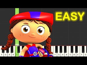 Super WHY Rhyming Time Piano Tutorial