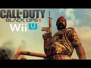 Call of Duty Black Ops 2 Nintendo Wii U Gameplay