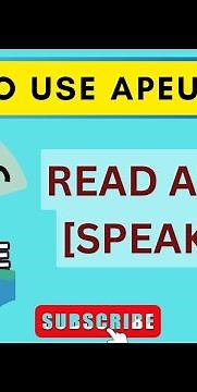 How to practice PTE Read Aloud in APEUni Mobile Application