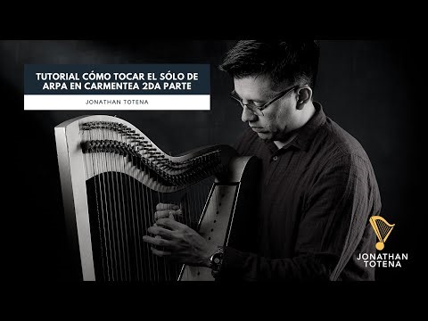 Tutorial cómo tocar el solo de arpa en carmentea 2da parte ‪@JonathanTotena‬