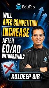 Will APFC Competition Increase After EO/AO Vacancies Are Withdrawn?