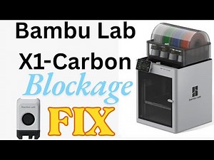 Bambu Lab X1 Carbon – Extruder Blockage FIX! (Quick & Easy Repair)
