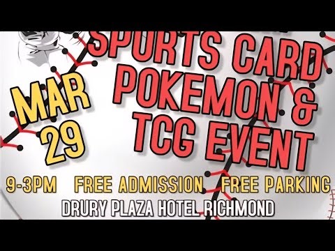 Pokemon Vendor Live POV! | Short Pump RVA Sports & TCG Show! #pokemon #pokemontcg #pokemonvendorpov