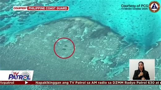 191K views · 4K reactions | Nakumpirma ng Philippine Coast Guard na nagsasagawa ng military drills ang China sa Bajo de Masinloc o Scarborough Shoal. Samantala, nilinaw ng AFP na ang mga estruktura sa ilalim ng tubig sa bahura na namataan kamakailan ay itinayo mismo nila noon pang dekada '90. | TV Patrol | Facebook