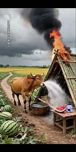 什么样的人会喜欢这样田园生活！#我的乡村生活 #乡村田野 #乡村田园生活 #乡愁记忆 #暴風雨 #下雨 #下雨天 #下雨聲 #下雨的声音 #雨 #雨音 #雨の音 #雨と雷 #雨降り#田园风