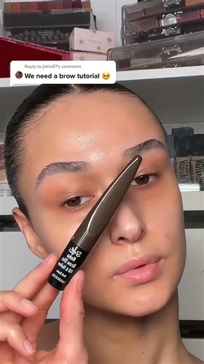 Hope this helps! #browtutorial #soapbrow #howto #fluffybrow