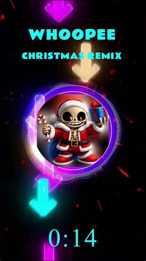 Whoopee Christmas Remix – FNF Indie Cross Sans #fnf #cristmas