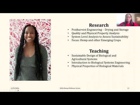 Catelyn Bridges: Flower Drying & Quality