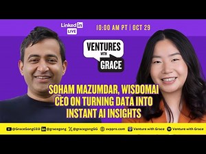 Soham Mazumdar, WisdomAI CEO on Turning Data into Instant AI Insights
