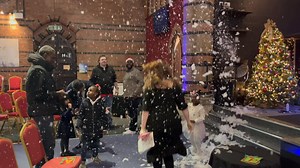 Just checking the roof at St Paul’s in case Santa’s sleigh moved some of the tiles overnight - we had snow coming down in this morning’s Christmas Day service celebrating Jesus’ birthday! | St Paul's Church, Worcester