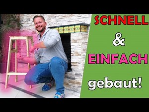 OUTDOOR BARHOCKER selber bauen für ca. 20 EURO!