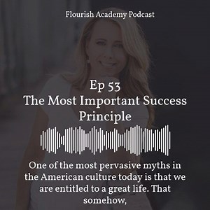 Podcast Ep 53 - It’s time to take 100% responsibility for everything that happens in your life. | Flourish Academy | Facebook