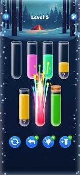 Satisfying Color Shuffle Test Tube #asmrgames #asmr #asmrtriggers