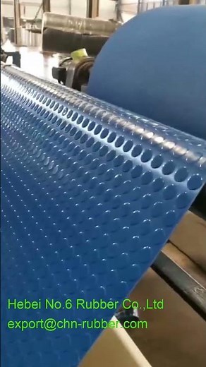 Blue garage rubber mat flooring, garage floor rubber roll supplier