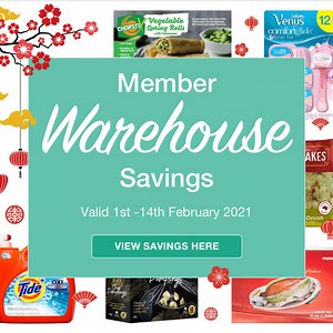 2.4K views · 203 reactions | Save on Lunar New Year essentials, tasty snacks and P&G favourites with this weeks warehouse savings. View them all at https://www.costco.com.au/warehouse-savings?utm_source=social&utm_medium=socialmedia&utm_campaign=mm14956_p6w3_4 | Costco Wholesale Australia | Facebook