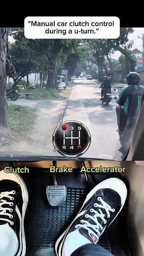 U-Turn Manual Car: Clutch & Handbrake Mastery