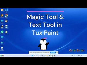 Unleash Creativity with the Magic Tool in Tux Paint