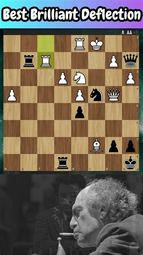 Best Brilliant Deflection! Play Like a World Chess Champion!♟️🔥