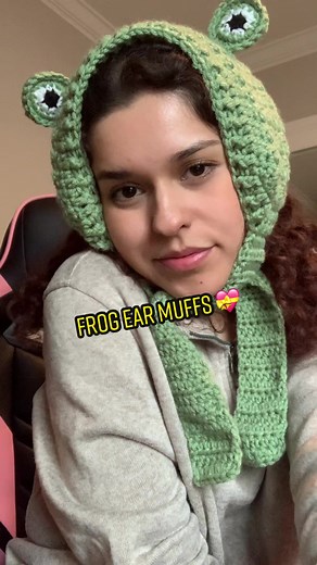 Crochet Frog Ear Muffs Tutorial | Available in My Shop!