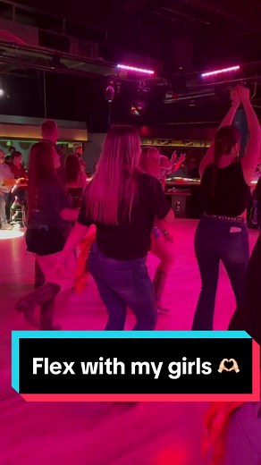 Flex Linedance Challenge with Cupid Shuffle | Dancing with My Girls