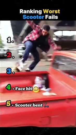 Ranking Worst Scooter Fails 😭 | Top 5 Painful Moments