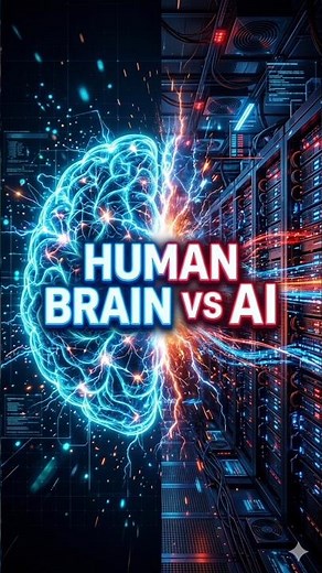 Human Brain vs AI Supercomputer: Why the Brain Is Still More Powerful? 🤯 | Mind-Blowing Facts