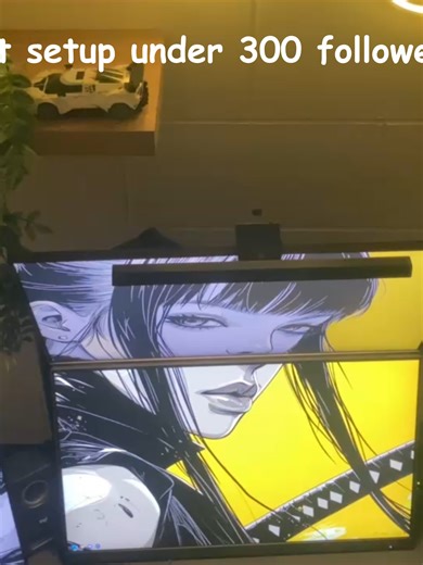 Best setup under 300 followers?👀👀🔥#techtok #setup #bestsetups #insporation #blacksetup #gamingsetup #gaming