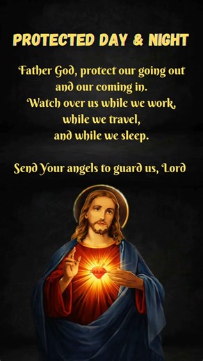 God Will Protect You 🙏 | Night & Day Prayer #shorts