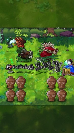 PvZ Fusion 3.7- Ultimate Plant Vase Breaker Vs Two Zombie Vave Breakers - P8 #shorts #pvz #pvzfusion