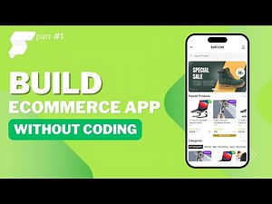 Build an eCommerce App with Flutterflow - No Coding Required! (Part 1)
