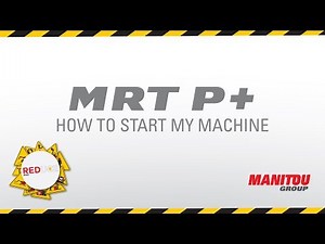 Manitou - Rotating telehandler - MRT PRIVILEGE - How To Start My Machine
