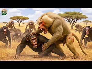 Baboons vs Chimpanzees – The War That Shocked Africa | Nature Animal Documentary