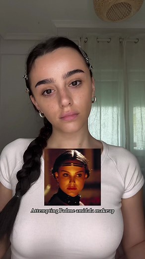 Padme Amidala makeup #makeup #grwm #grwmmakeup #lookalike
